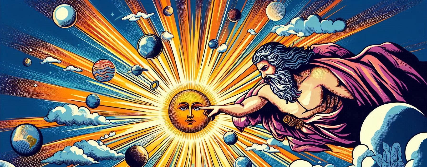 Este o eroare ca lumina este creata in ziua intai iar soarele in ziua patru?